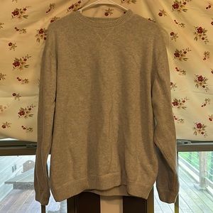mens gray sweater